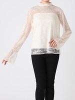 クラシカルスリーブレースブラウス/BGE