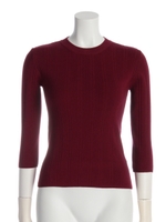 クルーネックPO/ワイン