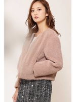 クルクルボアブルゾン/ブラウン(050)