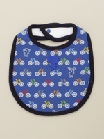 サイクル柄スタイ/ネイビー