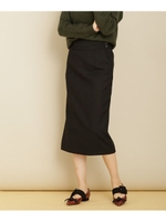 サイドスリットタイトスカート/ブラック