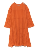 シアープリーツティアードワンピース/ORG