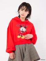 ショートパーカー/Disney Collection Vol.2/レッド