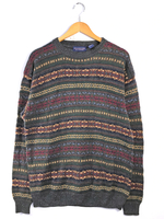 ジャガードニット セーター     中国 /サイズ表記 M