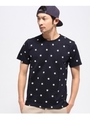 スター総柄 Tシャツ/ネイビー(393)