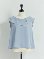 セーラーカラーブラウス/サックス