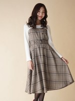 トレンチワンピース/ベージュ