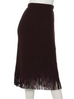 ニットスカート/Red