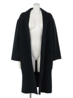 ニットロングコート/Green