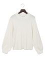 ハイネックリブNT/ホワイト