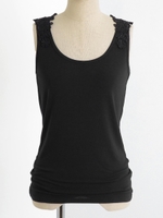 バックレースタンク/グレー