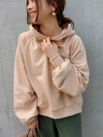 バルーンスリーブパーカー/ベージュ