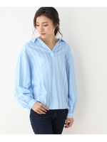 パールボタンスキッパーシャツ/サックス(390)