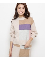 パステルカラーニット/ピンク(072)