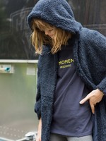 ビッグシルエットロゴTシャツ/NVY