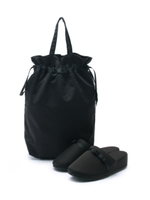 フォーマルヒールスリッパ3.5cm/ブラック(019)