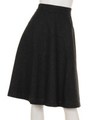 フレアスカート（8R10-10059A）/クロ