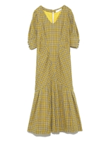 レトロワンピース/YEL