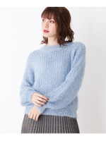 旗モールラメプルオーバー/ライトブルー(091)