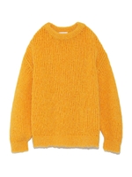 起毛ボリュームニット/YEL