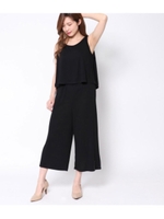 【Factor=】 後リボンオールインワン/ブラック(027)