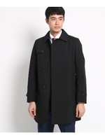 防水・防風ステンカラーコート/ブラック(019)