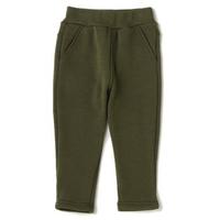 【10%OFF】裏起毛ワンカラーパンツ