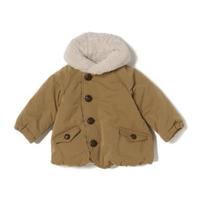 【30%OFF】2WAYボア衿裏起毛バルーンコート