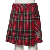 【30%OFF】ラップ風チェックスカパン