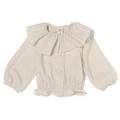 【50%OFF】フリル衿ブラウス