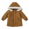 【50%OFF】中わた入りクマキルトロングコート