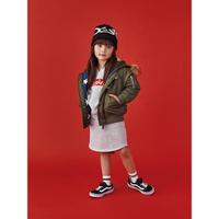 【50%OFF】裏地星柄ミリタリー風ブルゾン