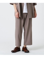 360度ストレッチ 3タックワイドバルーンパンツ/ベージュ(052)