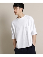 7分袖ラグラン ビックT/ホワイト(001)