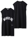 ARCH LOGO RAGLAN DRESS/ブラック