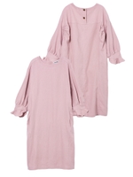 BALLOON SLEEVE DRESS/ライトピンク
