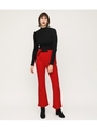 BELTED SW PT/RED