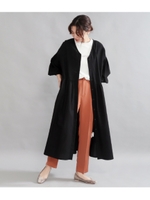 Backレースアップワンピース/ブラック(027)