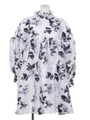 Bellflower Bloom Smock Dress/WHITE