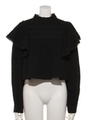 Blank Canvas High Neck Top/BLACK