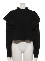 Blank Canvas High Neck Top/BLACK