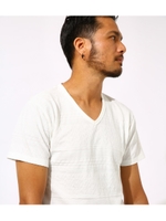 CHIMAYO LINKS STITCH T-SHIRT/WHT