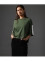CLUB AZUL SLEEVE LINE TEE/GRN