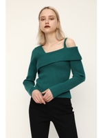 CROSS OFF SHOULDER HG TOPS/GRN