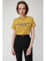 DON’T STOP Tシャツ/YEL