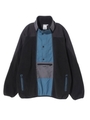 FLEECE PULLOVER JACKET/ブラック