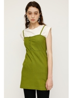 FRONT BUTTON C／A TOPS/L/GRN1