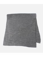 GARTER STITCH MUFFLER/L/GRY1