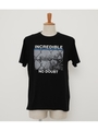 INCREDIBLE PHOTO TEE/BLK