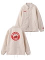 KIRSH X MILKFED. BACK LOGO COACHES JACKET/ホワイト